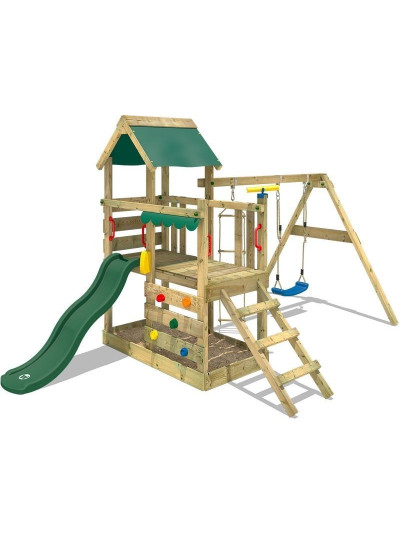 Игровой комплекс из дерева Данилушка-4